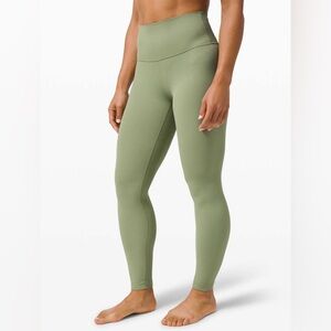 lululemon Align™ High-Rise Pant 25", Size 6, Willow Green